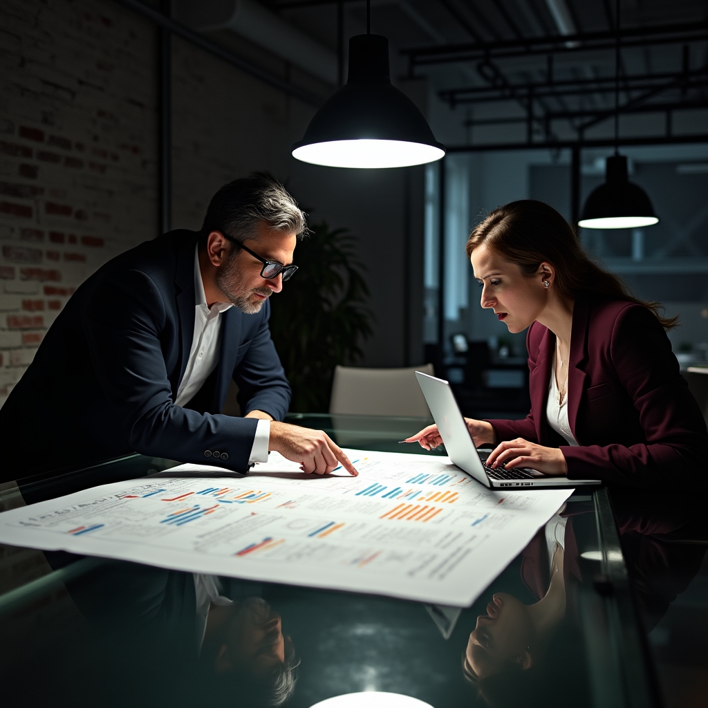 HR analytici diskutují nad daty o fluktuaci zaměstnanců